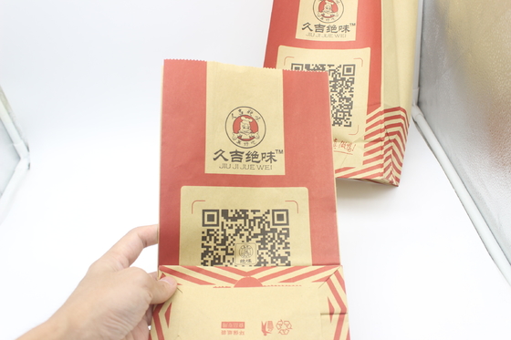 주문 맞춤형 인쇄 Kraft 서있는 가방 휴대용 식품 등급 1 온스 2 온스 3 온스 online manufacture