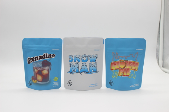 주문 식용품 Ziplockk Mylar 가방 냄새 방지 친환경 식품 포장 Mylar 서식 가방 online manufacture