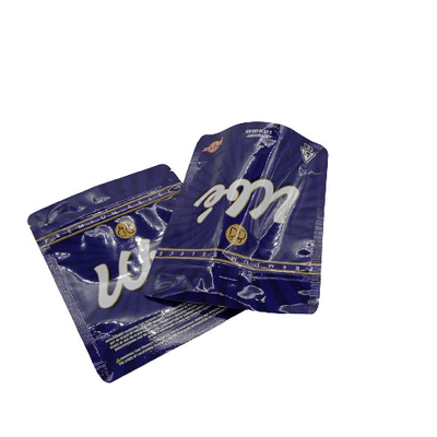 주문 500g 생분해성 서식용 가방 평면 바닥 칩 잠금 Mylar 가방 online manufacture