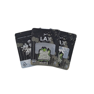 주문 블랙 서 있는 마일러 잡초 세 가지 측면 봉인 online manufacture