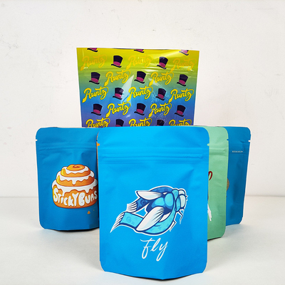 주문 어린이 보호 플라스틱 지퍼 다시 닫을 수 있는 Mylar 잡초 가방 냄새 방지 미니 가방 online manufacture