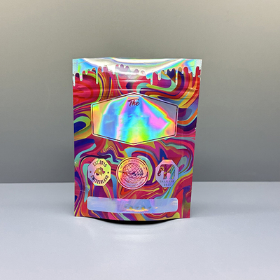 주문 잡초 꽃을 위한 지퍼와 3.5g 마일라 전문자필 가방 도이팩 online manufacture