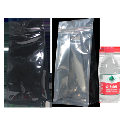 주문 금속 표면 처리 커피 포장 봉투 밀폐 손잡이를위한 지퍼와 함께 online manufacture