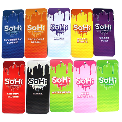 주문 환경 친화적 인 3 면 밀폐 봉지 플라스틱 부드러운 터치 바이프 포장 online manufacture