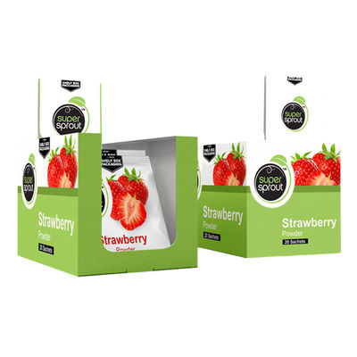 주문 맞춤식 식품 보관용 종이 카드 박스 그래버 인쇄 접이식 디스플레이 박스 online manufacture