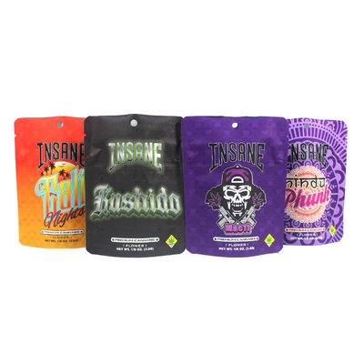 주문 3.5g 냄새 방지 마이러 가방 플라스틱 부드러운 터치 식료품 포장 도이팩 online manufacture