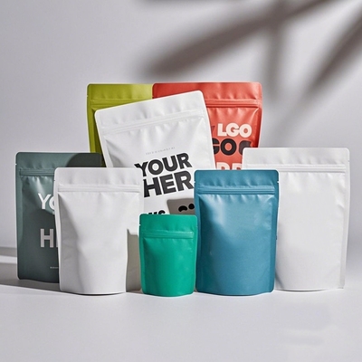 주문 Custom Printed Stand Up Zipper Pouches for Food Packaging MOQ 1000pcs online manufacture