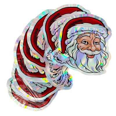 주문 습기 방지 식품 등급 맞춤형 크기 크리스마스 선물 포장용 지퍼 잠금으로 서있는 가방 online manufacture