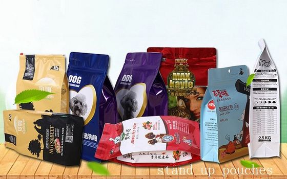 주문 식품 포장을 위한 지퍼 백 방습 위로 플라스틱 스탠드 online manufacture
