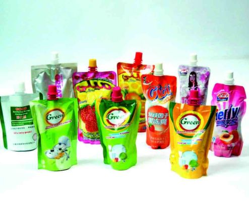 주문 안전 도이팩 액체 스푸트 봉지 350ml 스푸트 가 있는 음료 봉지 online manufacture