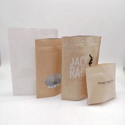 주문 크래프트 생분해성 서식용 가방 맑은 창문과 함께 종이 가방 online manufacture