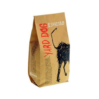 주문 맞춤 인쇄 된 서있는 커피 가방 평면 바닥 커피 포장 가방 지퍼와 함께 online manufacture