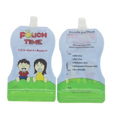 주문 맞춤 인쇄 된 친환경 친환경 생물 분해 가능한 엽지 서드 방수 액체 봉지 online manufacture