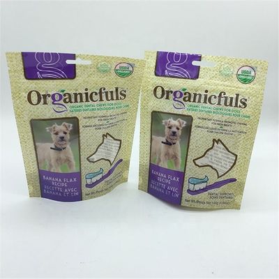 주문 ODM 디지털 인쇄 된 서있는 가방 도이팩 개 간식용 재활용 online manufacture