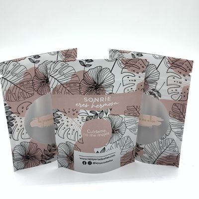 주문 50 미크론 몸 스크럽 봉지 마이러 지퍼 유연 포장 봉지 CMYK 인쇄 online manufacture