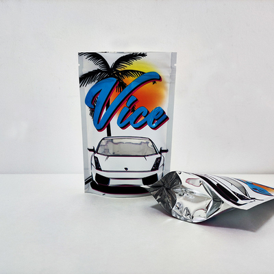 열 밀폐 플라스틱 가방 포장 3.5g 잡초 가방 Mylar 부드러운 터치 가방