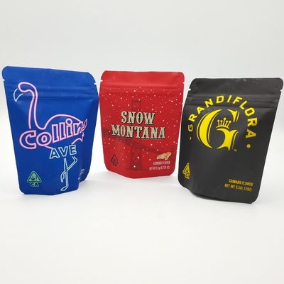 인쇄 냄새 방지 Mylar 가방 3.5g 7.0g 14g 28g 1lb 아운스 맞춤식 식품 포장