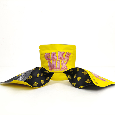 3.5g Mylar Ziplockk 가방 매트 냄새 방지 어린이 보호 서지 가방
