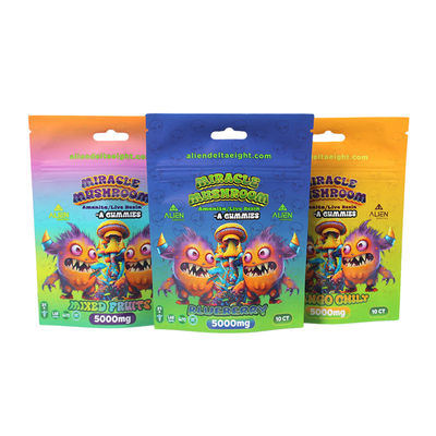 다시 닫을 수 있는 냄새 방지 스탠드업 포스 3.5g/7g/1oz/1lb 마일러 가방