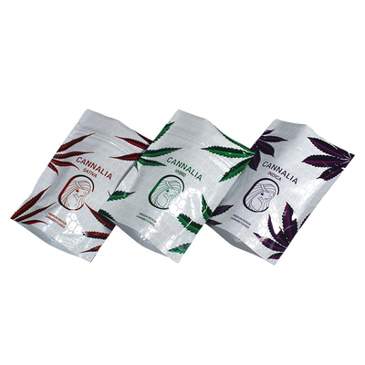 주문 인쇄 3g 7g 14g 28g Mylar Zip Lock Bag Stand Up For Edible Flower Packaging