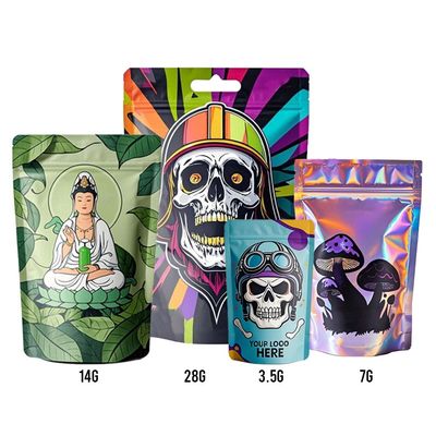 맞춤형 인쇄 스탠드업 지퍼 파우치 (식품 포장용)