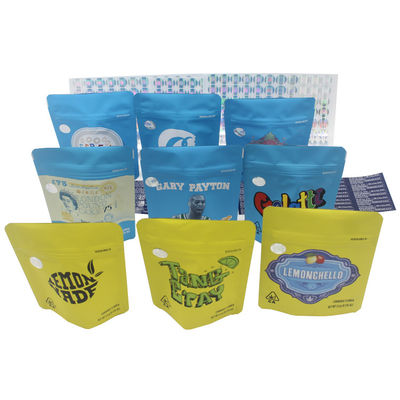 열 밀착 알루미늄 엽 Mylar 가방 주문 인쇄 로고 ziplockk Mylar 가방