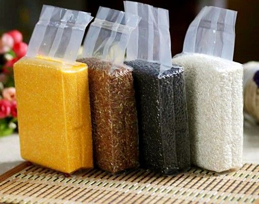 FDA 150 미크론 투명 서있는 지갑을 통해 볼 수 있습니다