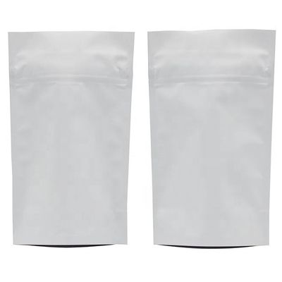 ziplockk Mylar 흰색 크래프트 서지 포스 비 독성 MOPP