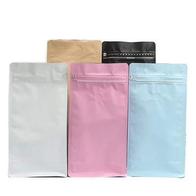 재사용할 수 있는 벨브에 의하여 밀봉되는 1회분의 커피 봉지 12oz는 Mylar 부대 8 원색 인쇄를 위로 서 있습니다