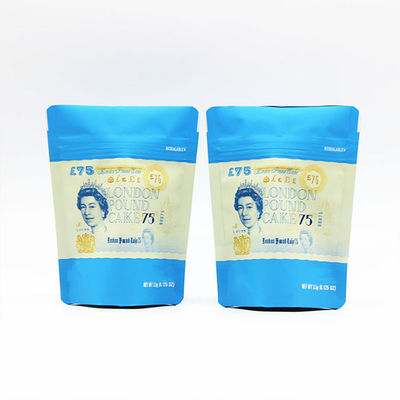 EPI 평면 하단 가세트 가방 150g 서 있는 마일러 가방 5.1 인치 너비