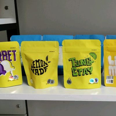 FDA 포일 지프 잠금 가방 마이러 디지털 인쇄 서있는 가방 ODM