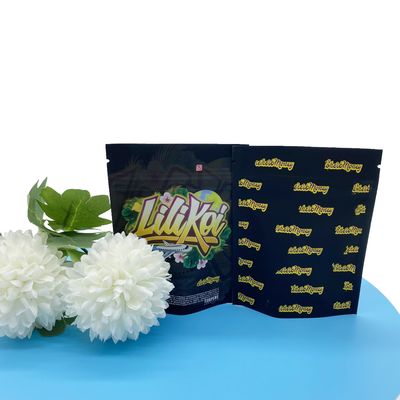 VMPET CR Zipper Soft Touch Mylar Bag 3.5g 잡초 꽃을 위해