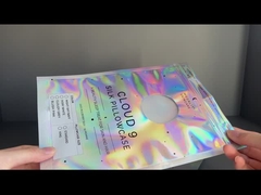 팁을 패키징하는 플라스틱 홀로그래프 에어백 3 측면 백 홀로그램 막 에어백