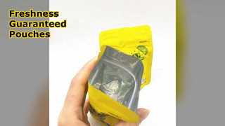 호일 스탠드 업 파우치 지퍼 포장